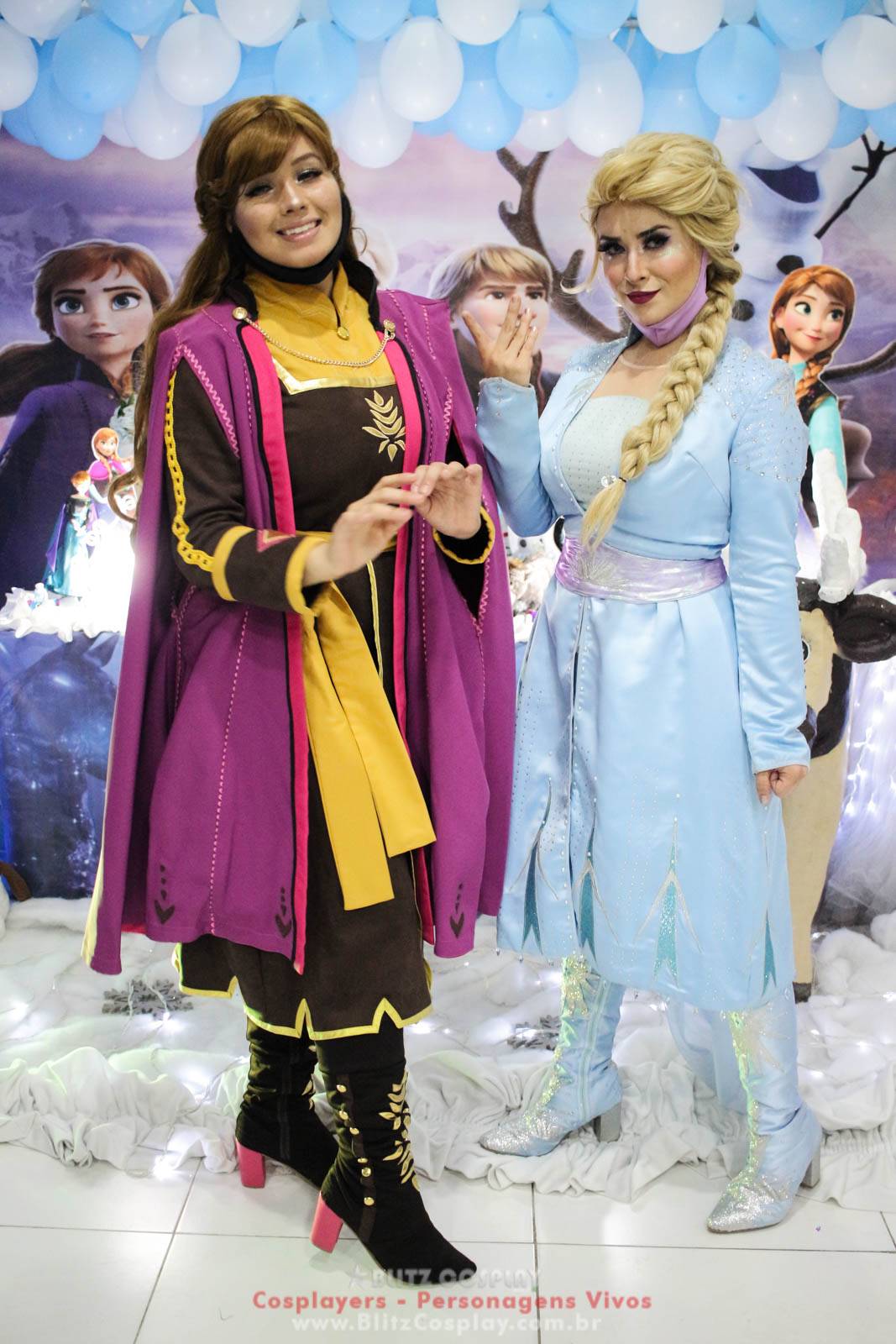 Personagem Vivo Frozen 2 para Festas Infantis Personagem Vivo Frozen para Festas Infantis